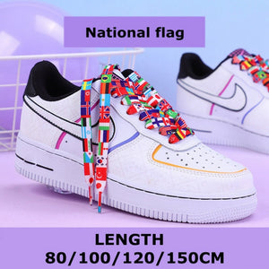Everyday.Discount buy colorful durable shoelaces pinterest stylish shoelaces for facebook.kids tiktok adults playful everyday wear and tear footwear eye-catching sneakerheads shoelaces vs shoestrings free.shipping