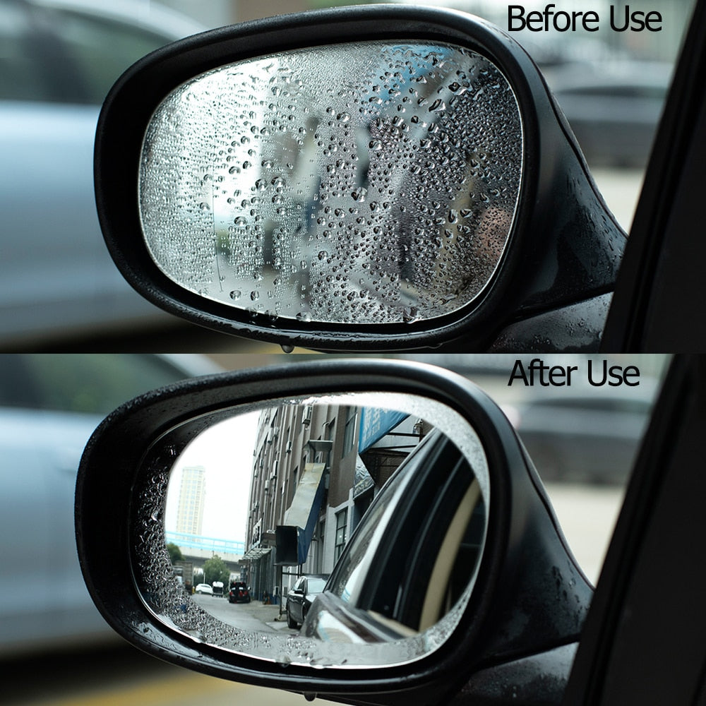 Everyday.Discount buy car rearview mirror not glare fog protective rainproof decal instagram tiktok pinterest facebook.car glass clear decal  antifog self adhesive window.sticker clear rearview sidemirror carsticker free.shipping 