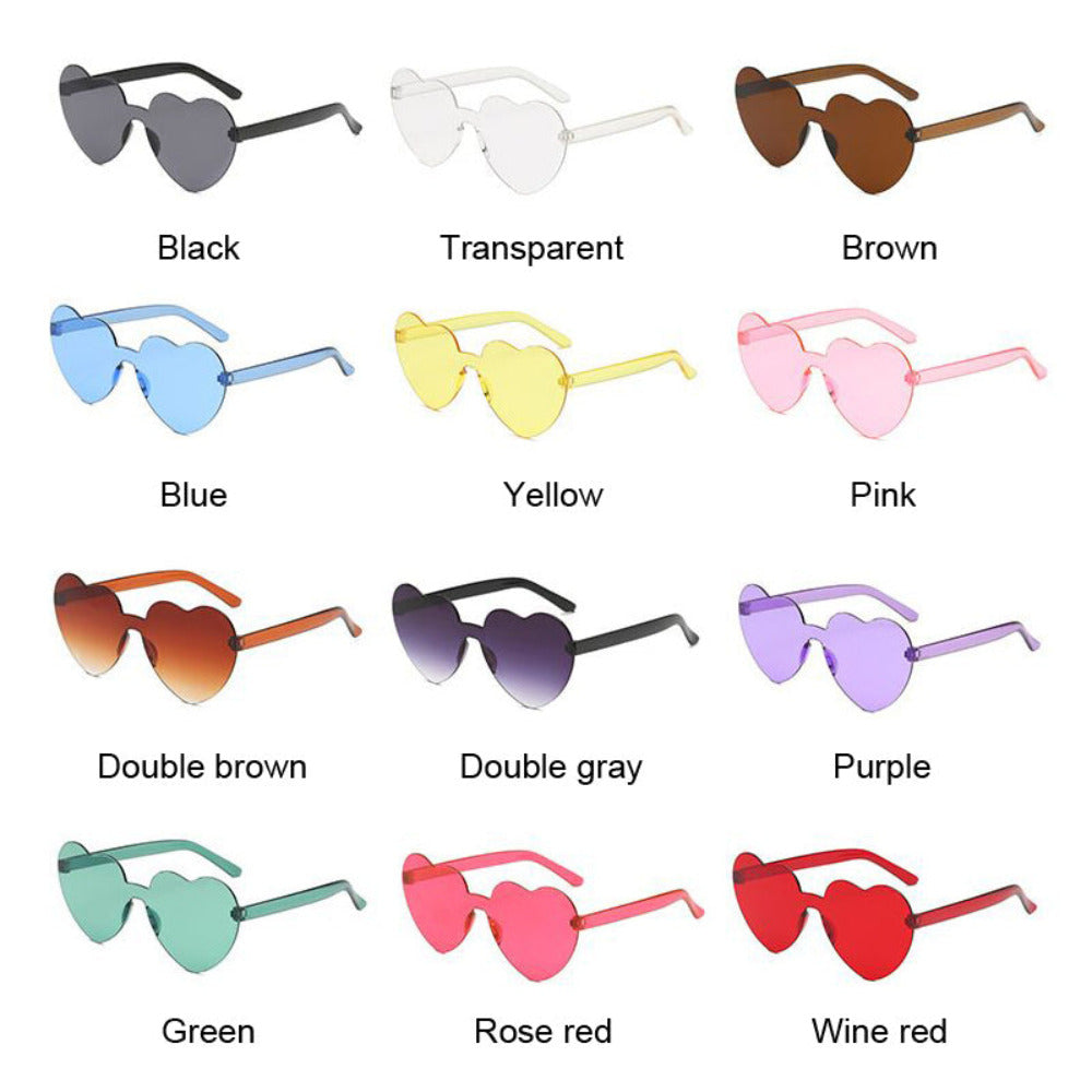 Everyday.Discount women heart shape colorful sunglasses shades women's eyewear eye sunglasses shades glasses women's sun glasses heart lovee designed sunglasses 