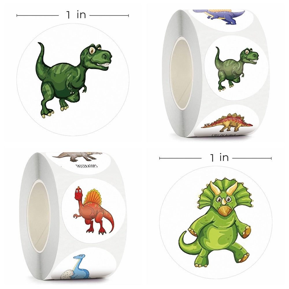 Everyday.Discount encourage reward decals for kids scrapbooking construction dinosaur birthday cute gifts toys children decal envelope sealing decals self adhesive packaging personalized decoration tiny decal custom sticky supporting stickersroll decals 