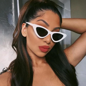 EveryDay.Discount women's cat eye shade for women fashionable sunglasses woman triangular cateye designed sunglasses 