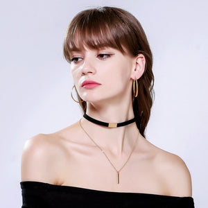 buy women's collar around neck pendants choker pinterest leather designed collar dangle necklace tiktok youtube videos women lightweight leather pendants necklaces facebookvs leather around neck necklace collar choker instagram womens jewelry moda necklace choker collar influencer teens summer bombshell collar fashionblogger artificial leather choker everyday free.shipping