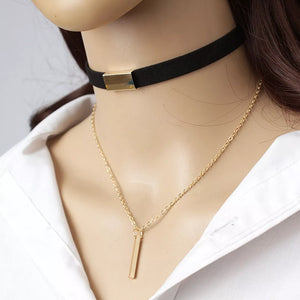 buy women's collar around neck pendants choker pinterest leather designed collar dangle necklace tiktok youtube videos women lightweight leather pendants necklaces facebookvs leather around neck necklace collar choker instagram womens jewelry moda necklace choker collar influencer teens summer bombshell collar fashionblogger artificial leather choker everyday free.shipping