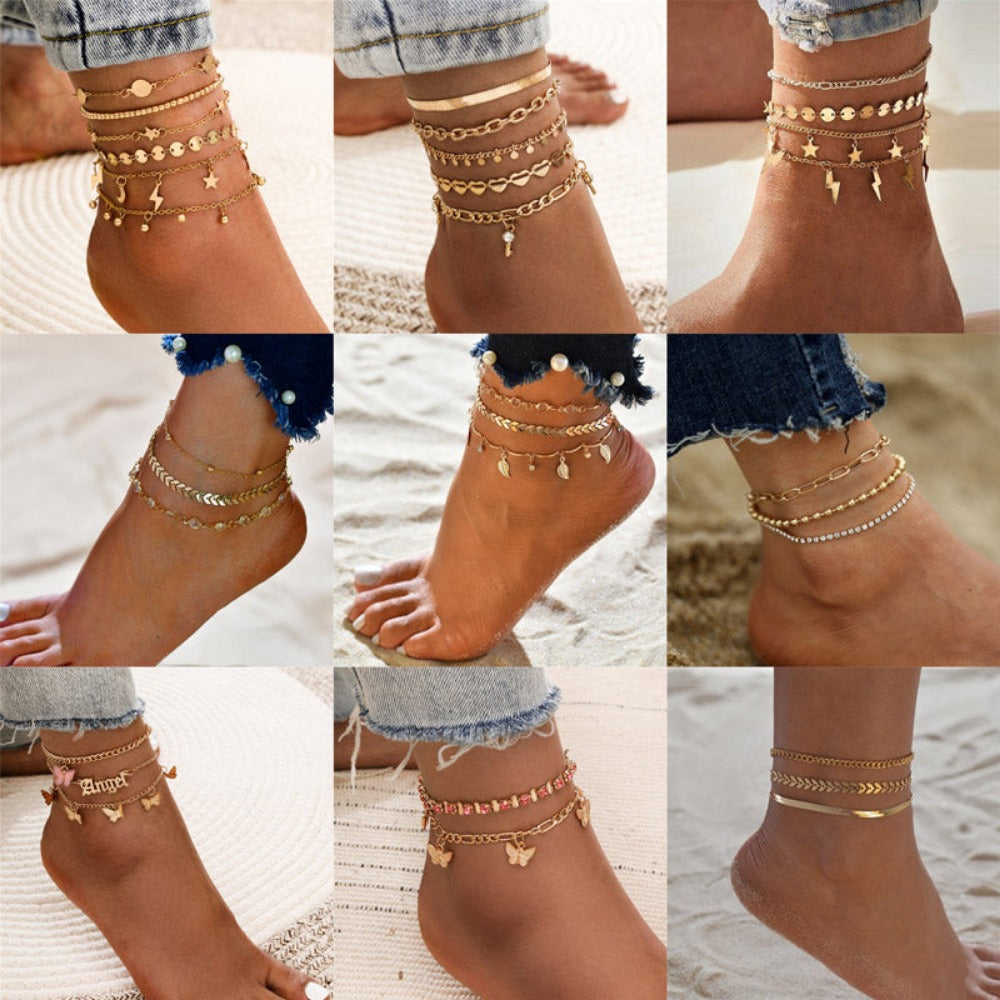 Everyday.Discount buy women ankle bracelets pinterest ankle bracelets pins tiktok youtube videos charm barefoot cuban ankle jewelry instagram influencer fashionblogger summer eu style beautiful feet friendship vs relationship foot jewelry barefoot ankle chains men's ankle bracelets facebookvs fashionable thick ankle chains boutique bohoo ankle pendants beads ankle bracelets beach foot jewelry affordable price unique luxury versatile women essential  everyday free.shipping