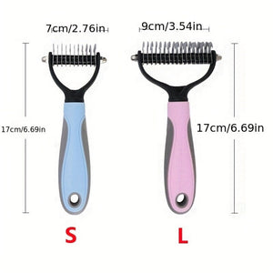 Everyday.Discount buy dogs cathair grooming haircomb pinterest deshedding dematting  ionic comb dog's cathair comb brushes tiktok youtube videos animal hairknot fur remove grooming curly pethair removal shedding animal combs eliminator instagram influencers   detangler curly matted pethair trimming stainless quality brushes everyday free.shipping 