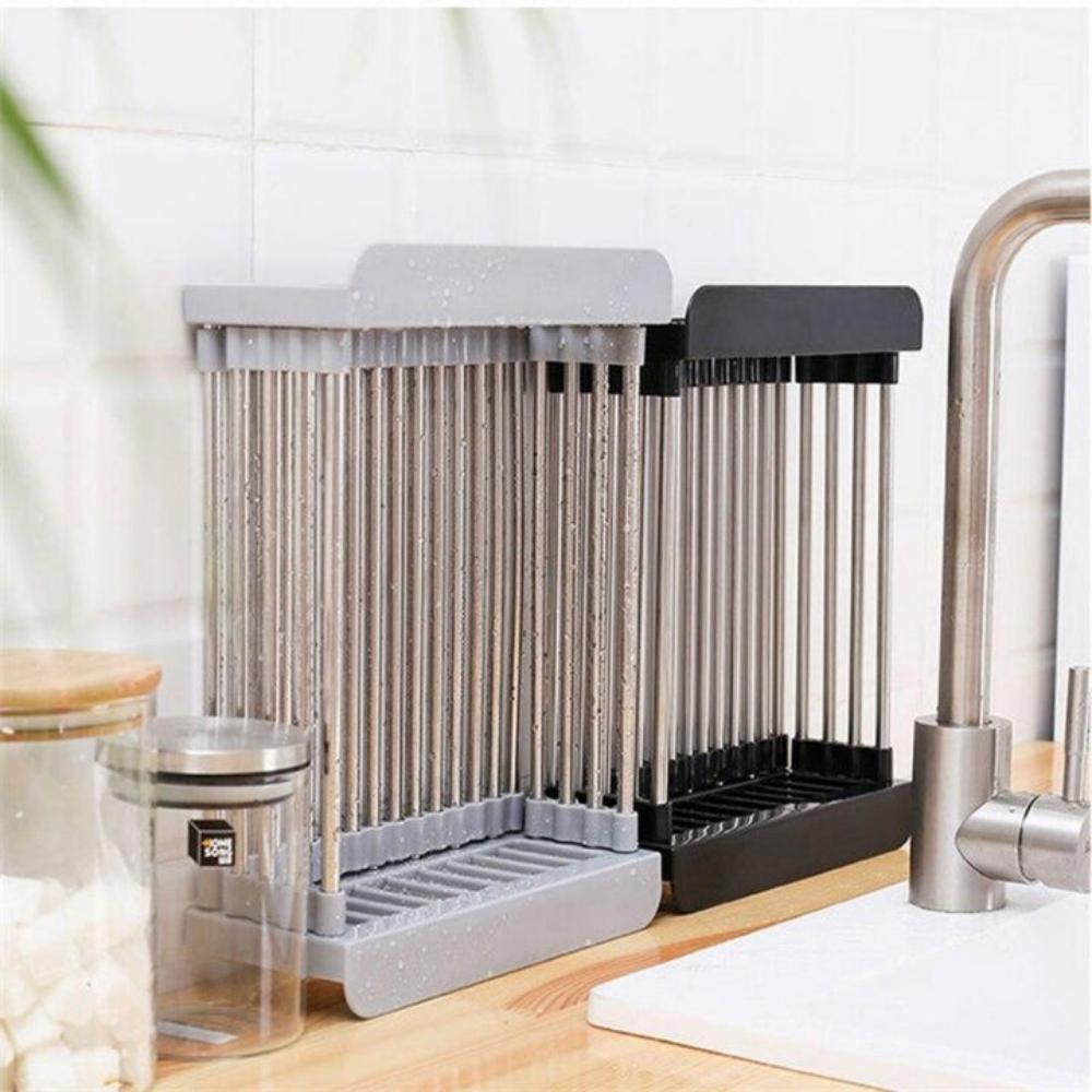 Everyday.Discount buy adjustable dish drainers expandable drying dishrack sink overlay stainless cutlery dish wash drying dishrack drainer instagram tiktok youtube viral videos vegetable washing telescopic sink drainer inlays washings drainer adjustable for various expandable dimension kitchen onlineshopping sink organizer hangover dishwash drainer