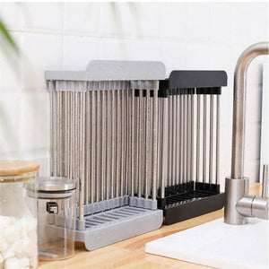 Everyday.Discount buy adjustable dish drainers expandable drying dishrack sink overlay stainless cutlery dish wash drying dishrack drainer instagram tiktok youtube viral videos vegetable washing telescopic sink drainer inlays washings drainer adjustable for various expandable dimension kitchen onlineshopping sink organizer hangover dishwash drainer