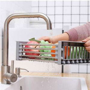 Everyday.Discount buy adjustable dish drainers expandable drying dishrack sink overlay stainless cutlery dish wash drying dishrack drainer instagram tiktok youtube viral videos vegetable washing telescopic sink drainer inlays washings drainer adjustable for various expandable dimension kitchen onlineshopping sink organizer hangover dishwash drainer