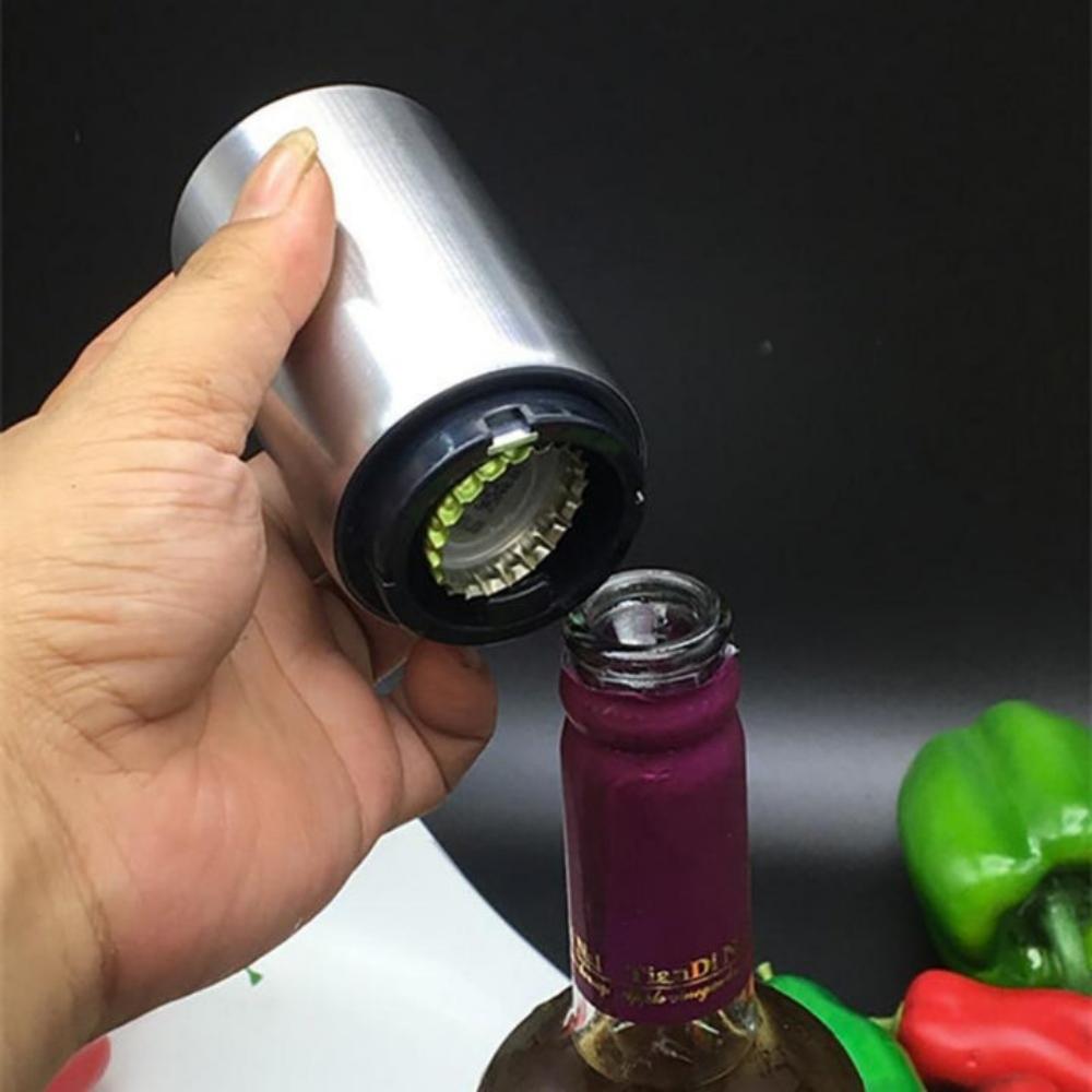 Everyday.Discount buy stainless quick pops bottle beercap removing diy viral kitchentool beerbottle soda's magnet pushdown multi functional jar bottles wine supplies wine bottle    quickpop beercap removal barware instagram tiktok youtube videos quickpop lemonade sodacap magnetic innovative functional barware accessories onlineshopping kitchentool
