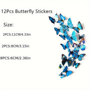Everyday.Discount buy butterflies interior wallsticker decoration decals adhesive kitchen whimsical charming bedroom furniture cafe window kids playroom wall ceiling butterflies realistic visuals viral funny instagram tiktok youtube videos realistic personalized colorful interior mural wallstickers decal seasonal meaning textured wall covering idea diy decals