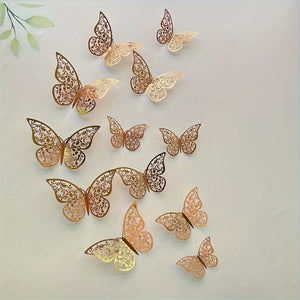 Everyday.Discount buy interior butterflies wallsticker decoration decals adhesive kitchen bedroom furniture cafe windows kids playroom walls ceiling realistic personalized decals instagram tiktok youtube videos fluoricent night glowing butterflies whimsical cute mural enhancements viral interior creative embellishments realistic decal decoration butterflies