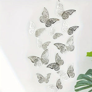 Everyday.Discount buy interior butterflies wallsticker decoration decals adhesive kitchen bedroom furniture cafe windows kids playroom walls ceiling realistic personalized decals instagram tiktok youtube videos fluoricent night glowing butterflies whimsical cute mural enhancements viral interior creative embellishments realistic decal decoration butterflies
