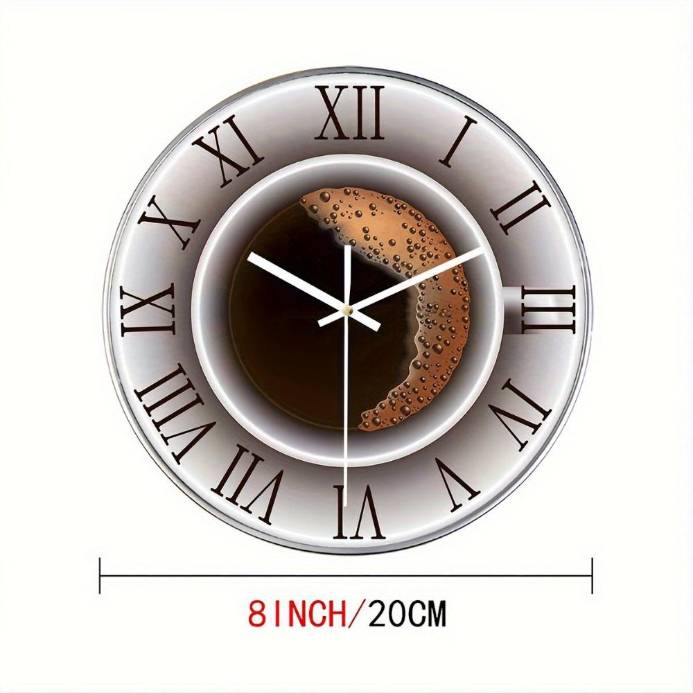 Everyday.Discount buy clock coffeecorner coffeetime decorative silent wallclock unique designed funny decorations bedroom kitchen analog wall clocks not loud thicking quartz movement frameless analog interior wall clock pendulum silent diy repair geometric cute onlineshopping beautiful inspiration personalised wallclock cute fashionista interior style