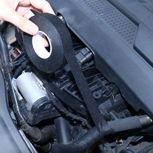 Everyday.Discount buy car wire flannels tapings cable protection rainproof self adhesive harness electra noise protection insulation temperature resistant automotive accessories carparts fire flames retardant resistant wiring rainproof self adhesive solutions reduction  instagram tiktok youtube videos onlineshopping lasting electrical repair wiring protection