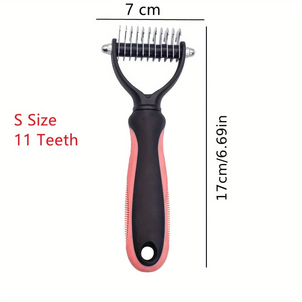 Everyday.Discount buy dogs cathair grooming haircomb pinterest deshedding dematting  ionic comb dog's cathair comb brushes tiktok youtube videos animal hairknot fur remove grooming curly pethair removal shedding animal combs eliminator instagram influencers   detangler curly matted pethair trimming stainless quality brushes everyday free.shipping 