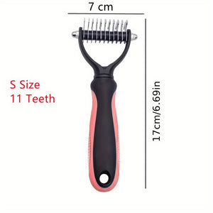 Everyday.Discount buy dogs cathair grooming haircomb pinterest deshedding dematting  ionic comb dog's cathair comb brushes tiktok youtube videos animal hairknot fur remove grooming curly pethair removal shedding animal combs eliminator instagram influencers   detangler curly matted pethair trimming stainless quality brushes everyday free.shipping 