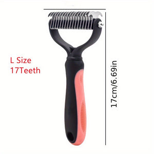 Everyday.Discount buy dogs cathair grooming haircomb pinterest deshedding dematting  ionic comb dog's cathair comb brushes tiktok youtube videos animal hairknot fur remove grooming curly pethair removal shedding animal combs eliminator instagram influencers   detangler curly matted pethair trimming stainless quality brushes everyday free.shipping 