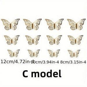 Everyday.Discount buy butterflies interior wallsticker decoration decals adhesive interior windows whimsical wall enhancement kitchen bedroom furniture coffeecorner instagram  youtube viral tiktok videos butterflies unique realistic silver butterflies enchanting artistic personalized christmas seasons captivating stylish animal ceiling onlineshopping decals