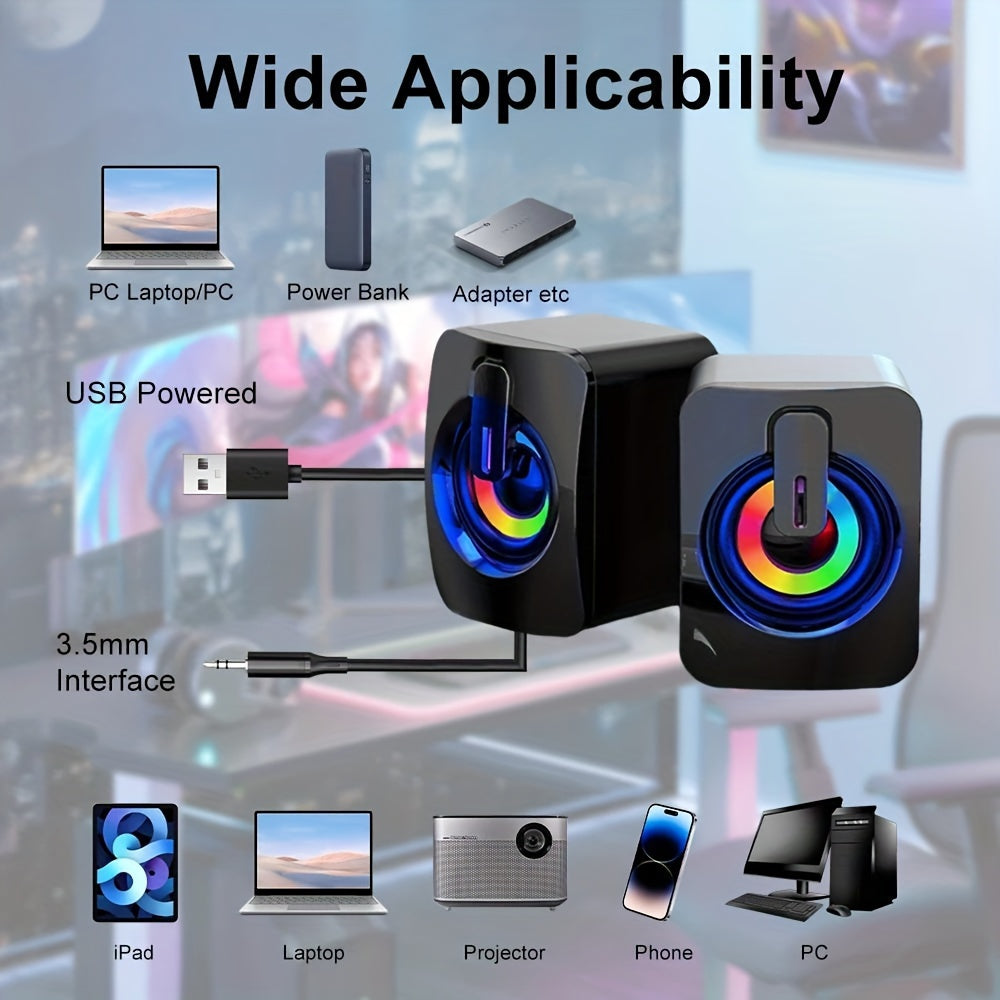 Everyday.Discount buy computer.speakers music gaming wired surround music.speaker experience quality music movies soundbox hear good outstanding musicspeakers cable connected pc.speaker dynamic quality instagram tiktok youtube videos electronic wired surround music soundbox onlineshopping outstanding technology stylish designed build
