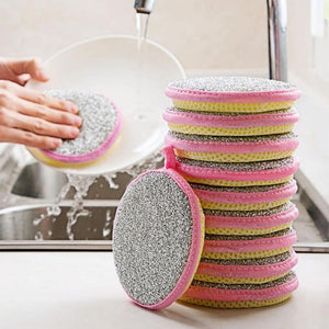 Everyday.Discount buy dish wash sponge brushes washing sponge pads kitchen sponge   scrubber wash sponge kitchen not-toxic durable great mesh scot brite hygiene dishwash reusable sponges instagram tiktok youtube videos magic viral value kitchentool softcare  hygiene dishsponge onlineshopping softcare variety washing not leaving scratches pads 