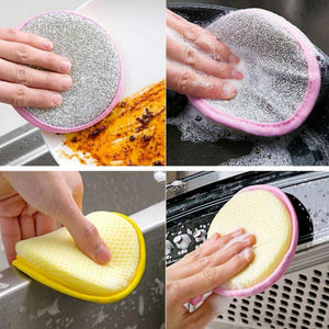 Everyday.Discount buy dish wash sponge brushes washing sponge pads kitchen sponge   scrubber wash sponge kitchen not-toxic durable great mesh scot brite hygiene dishwash reusable sponges instagram tiktok youtube videos magic viral value kitchentool softcare  hygiene dishsponge onlineshopping softcare variety washing not leaving scratches pads 