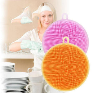 Everyday.Discount buy dish wash pads silicon brushes scrubbers multi purpose softcare scouring pads variety sponge eco friendly vegetable fruits vegetables washing versatile popular temperature resistance hygiene housekeeping household pads instagram tiktok youtube videos magic dishwash onlineshopping viral efficient effective dishes scrubbing