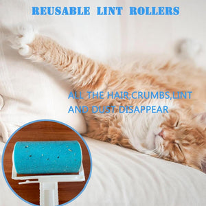 Everyday.Discount buy dustroller reusable washable pethair clothes furniture brushroller  silicon electrostatic adhesive clothing sticky brushes cat dogs fluff removing diy clothing  interior dust removal instagram tiktok youtube videos viral magic pethairs wiping clothes  diy padroller cars seat onlineshopping innovative allergy relief furniture pethair removing 