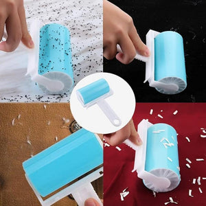 Everyday.Discount buy dustroller reusable washable pethair clothes furniture brushroller  silicon electrostatic adhesive clothing sticky brushes cat dogs fluff removing diy clothing  interior dust removal instagram tiktok youtube videos viral magic pethairs wiping clothes  diy padroller cars seat onlineshopping innovative allergy relief furniture pethair removing 