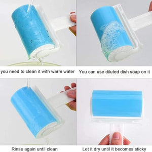 Everyday.Discount buy dustroller reusable washable pethair clothes furniture brushroller  silicon electrostatic adhesive clothing sticky brushes cat dogs fluff removing diy clothing  interior dust removal instagram tiktok youtube videos viral magic pethairs wiping clothes  diy padroller cars seat onlineshopping innovative allergy relief furniture pethair removing 