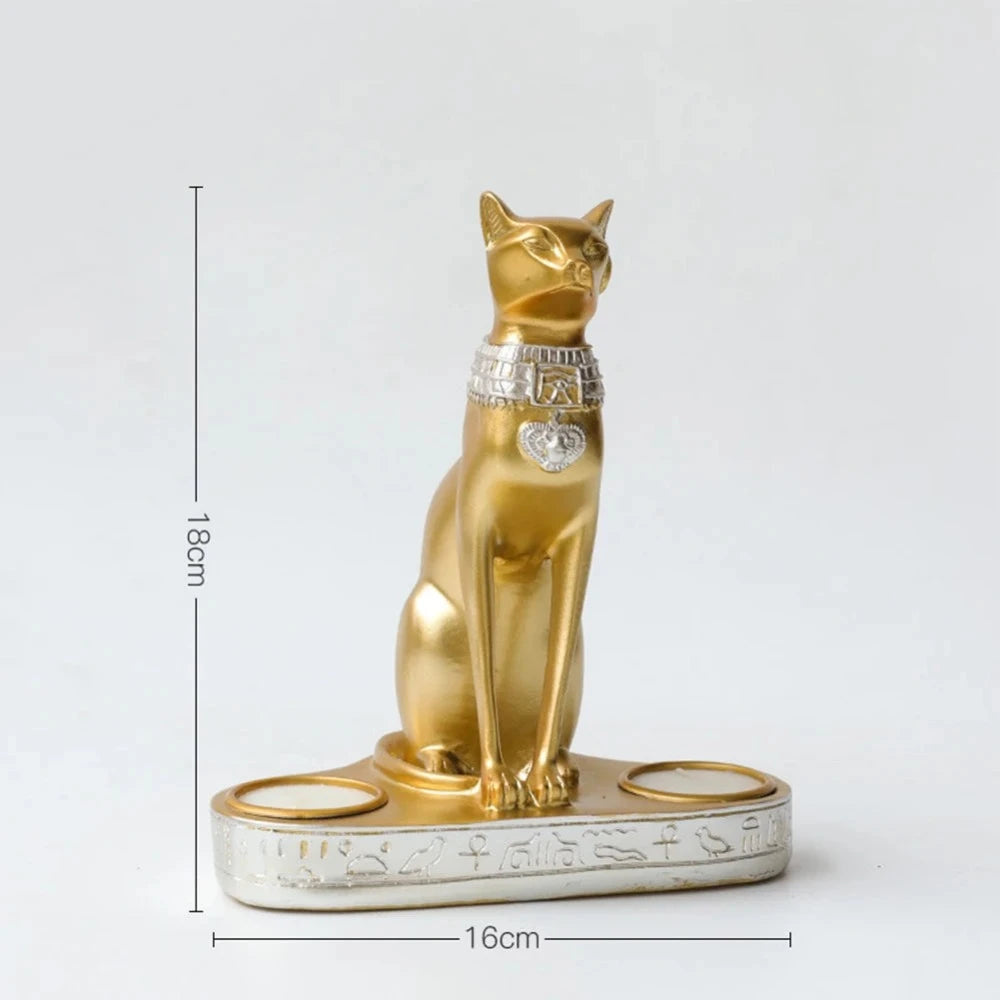 Everyday.Discount buy egyptian cat craft pinterest pharaoh sphinx statue viral sculpture decoration instagram tiktok youtube videos explore sphinx cats historical craftsmanship goddess pharaoh religious figurines statues ritual ornaments gods egyptian archaeology mythical ancient myth symbolic objects onlineshopping cute cat goddess candle holders