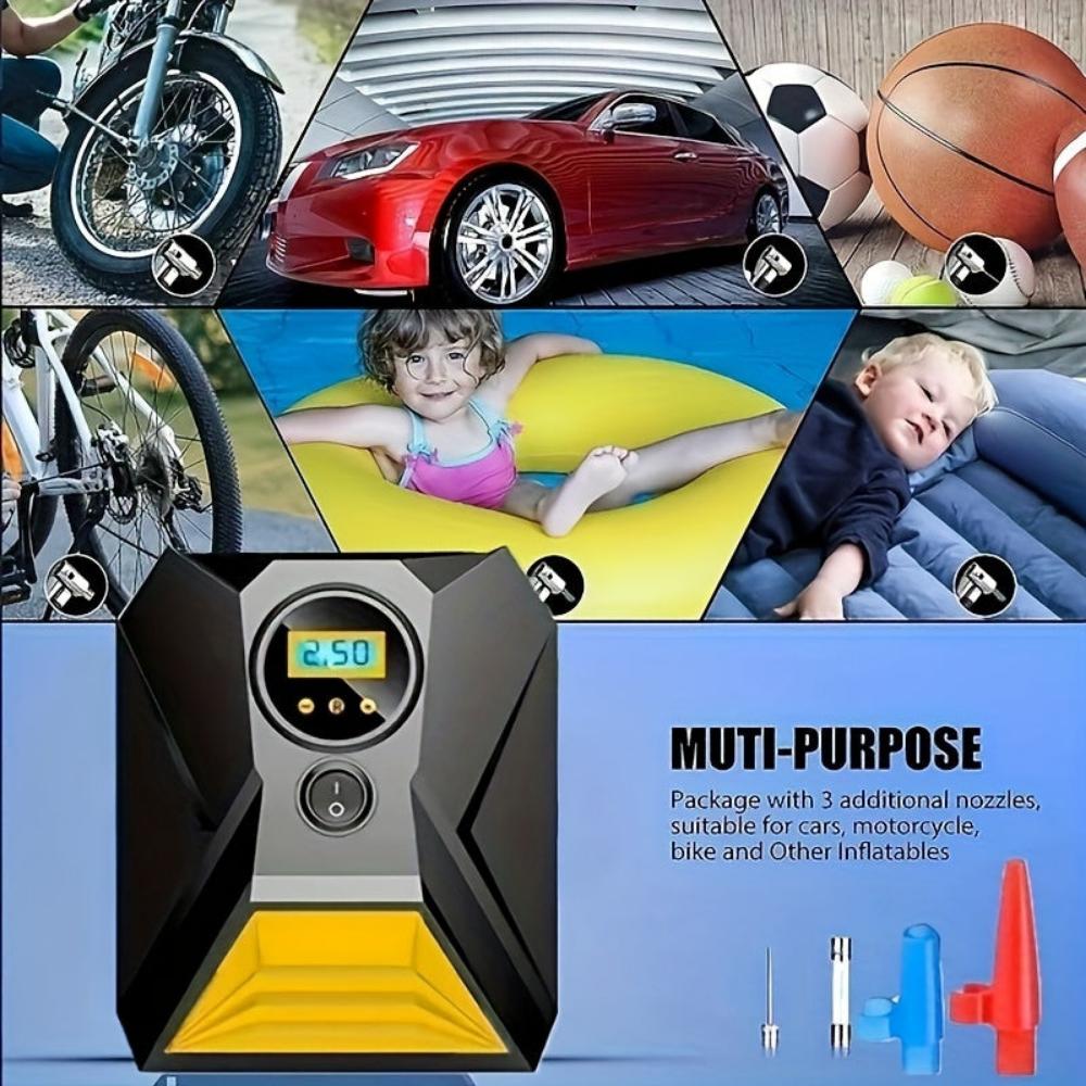 Everyday.Discount buy buy tire inflator car travel work vacation pressure identication psi connect gauge inflate bicycle car wintertime tire balloons mattress basketball automotive instagram tiktok youtube viral videos jumpstarter tires inflating cigarette lighter powered  airpump cartyre quick charging cigarette lighter quickflate inflator pump onlineshopping