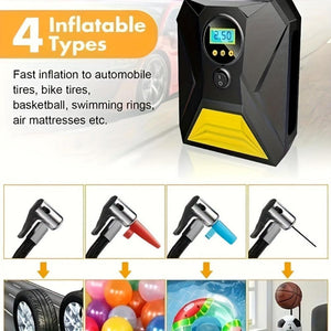 Everyday.Discount buy buy tire inflator car travel work vacation pressure identication psi connect gauge inflate bicycle car wintertime tire balloons mattress basketball automotive instagram tiktok youtube viral videos jumpstarter tires inflating cigarette lighter powered  airpump cartyre quick charging cigarette lighter quickflate inflator pump onlineshopping