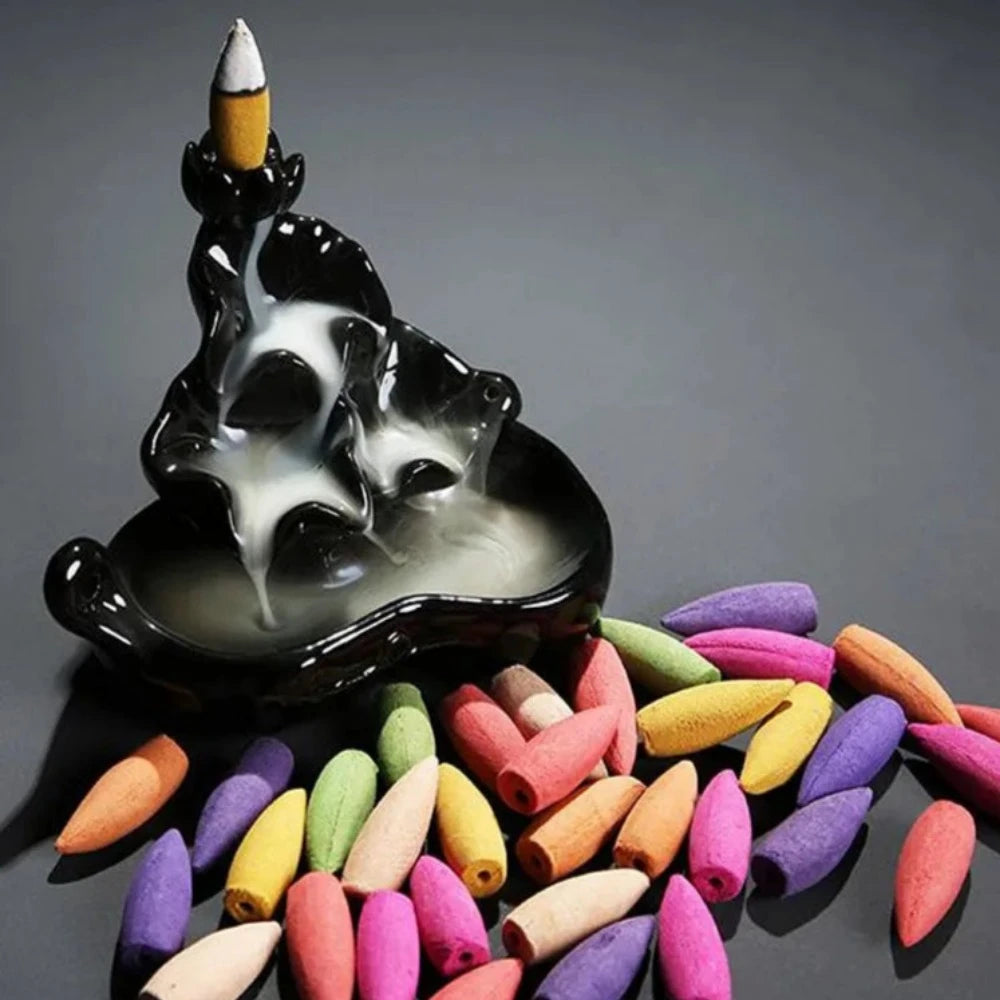 Everyday.Discount buy incense burner smoke waterfall fragrance cones fragrance mood changing aromatherapy mountain fountain smoke waterfall viral interior pinterest stylish youtube tiktok videos mood changing river temple vibe buddha style interior mood ritual instagram vibe world peace gifts mindful oriental wellness catholic oriental meditation