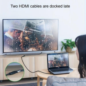 Everyday.Discount buy hdmi splitters cable extender xtra hdmi signal ports dual screens  duplicate devices hdmi outputs extended splitters one two television erweitern windows playstation inputs duplicating instagram tiktok youtube videos outputs signals switching unpowered explore viral onlineshopping dual chrome castings signal hdmi managements 