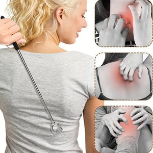 Everyday.Discount buy backscratcher itchiness telescopic blood circulation stimulations  adjustable length massager scrapers extendable telescoping targeted relieve itch hackle stainless durable construction scratcher reliving itch instagram tiktok youtube videos diy selfcare relaxation onlineshopping soothing relief lightweight effective reliable massager