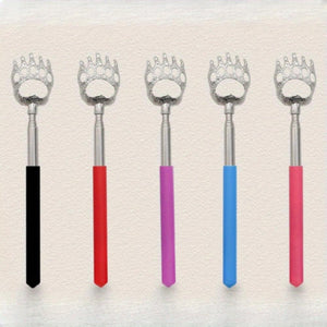 Everyday.Discount buy backscratcher itchiness telescopic blood circulation stimulations  adjustable length massager scrapers extendable telescoping targeted relieve itch hackle stainless durable construction scratcher reliving itch instagram tiktok youtube videos diy selfcare relaxation onlineshopping soothing relief lightweight effective reliable massager