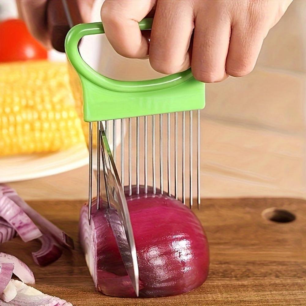 Everyday.Discount buy kitchentool stainless holder fork cutting vegetables kitchen cook utensils attachments knives fruits vegan diy slicers instagram tiktok youtube viral videos onlineshopping industrial crafted cook utensil auxiliary cuttings tomatoes onions lemons everyday foodie essential aid kitchen cooking utensil explore viral onlineshopping knives