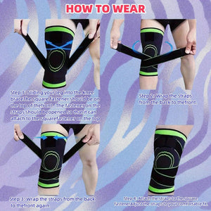 Everyday.Discount buy braces knees elbows wrist protective sports breathable runnings  cycling elastic workout basketball biking wraps muscle painrelief absorbing compression sleeves instagram tiktok youtube videos sports athletics stretchable medical equipments onlineshopping therapeutic pressure elastic kneebrace breathable tendonitis knee brace 
