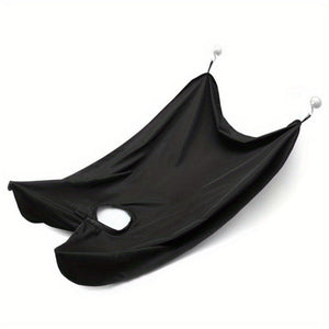 Everyday.Discount buy beard shaving apron men's hairs trimming mirror holder shavings organizer white dark diy beard shaving haircut accessories cloth collections barbershop adhesive wall mounted hanging mirror shaved hairs holders instagram travels viral tiktok youtube videos barber haircare aprons onlineshopping functional virals grooming beards 