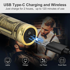 Everyday.Discount buy men's hairclipper viral shaving trimming razors barbershop beard hairs cutting devices hairclipper electric charging rechargeable scissors used by barbers one blade with trimming accessories instagram tiktok youtube videos beard barbershop diy hairclipper onlineshopping electric razor lifehack quiet groomer washable hairclipper