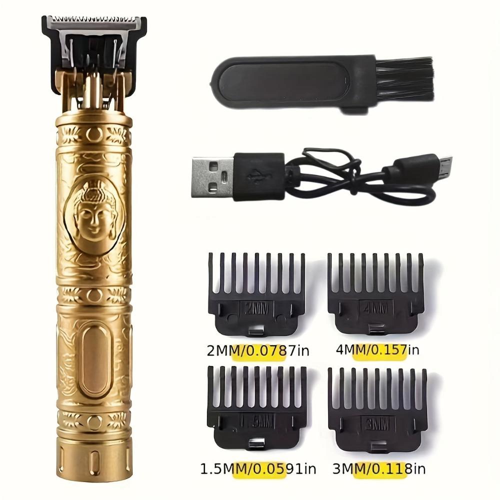 Everyday.Discount buy men's hairclipper viral shaving trimming razors barbershop beard hairs cutting devices hairclipper electric charging rechargeable scissors used by barbers one blade with trimming accessories instagram tiktok youtube videos beard barbershop diy hairclipper onlineshopping electric razor lifehack quiet groomer washable hairclipper