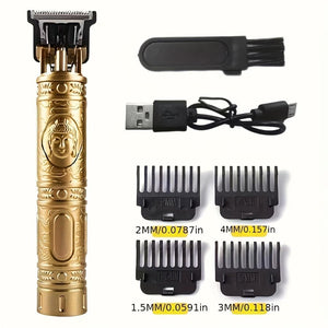Everyday.Discount buy men's hairclipper viral shaving trimming razors barbershop beard hairs cutting devices hairclipper electric charging rechargeable scissors used by barbers one blade with trimming accessories instagram tiktok youtube videos beard barbershop diy hairclipper onlineshopping electric razor lifehack quiet groomer washable hairclipper