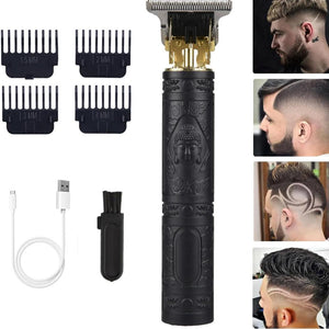 Everyday.Discount buy men's hairclipper viral shaving trimming razors barbershop beard hairs cutting devices hairclipper electric charging rechargeable scissors used by barbers one blade with trimming accessories instagram tiktok youtube videos beard barbershop diy hairclipper onlineshopping electric razor lifehack quiet groomer washable hairclipper
