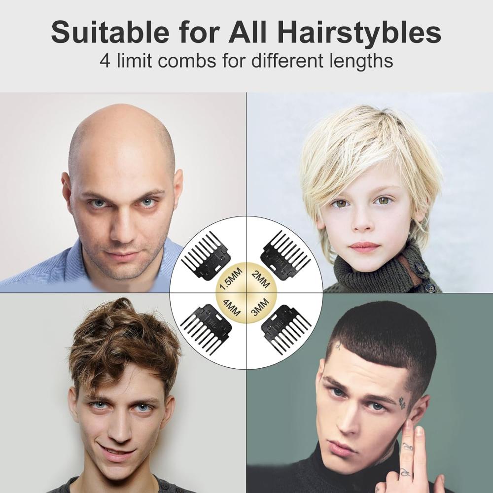 Everyday.Discount buy men's hairclipper viral shaving trimming razors barbershop beard hairs cutting devices hairclipper electric charging rechargeable scissors used by barbers one blade with trimming accessories instagram tiktok youtube videos beard barbershop diy hairclipper onlineshopping electric razor lifehack quiet groomer washable hairclipper
