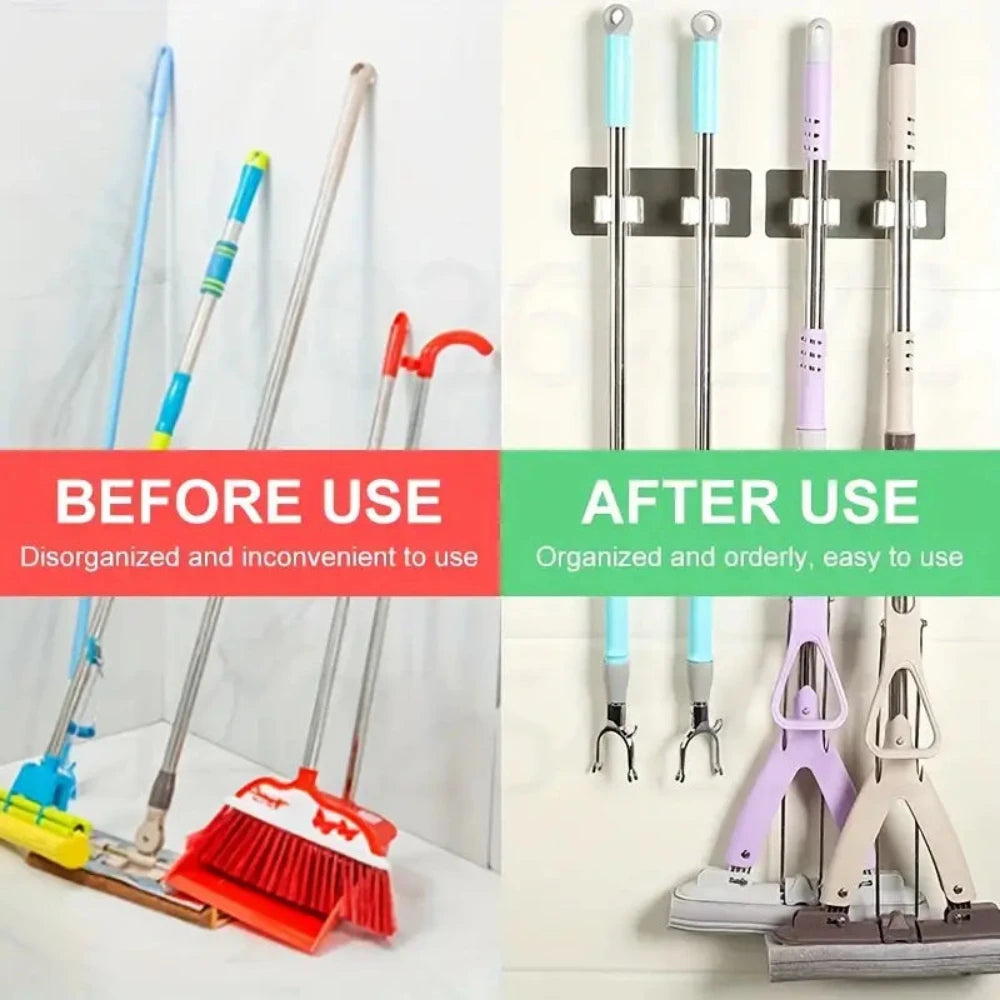 Everyday.Discount buy multi purpose hooks adhesive walls mounted multi-purpose wall hook brooms kitchen organizerf laundry holders brooms brushes hooks kitchens bathing swimming saunas areas silicon self adhesive stainless multi functional holders instagram tiktok youtube videos interior saving spaces household supplies hooks friendly organizer