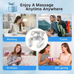 Everyday.Discount buy electronic neck shoulder massager magnetic therapy pulses pain relief wellness stiffness soreness relaxation electro pulses therapy shiatsu muscle blood circulation reliving neckpain instagram tiktok youtube videos tiredness stimulates relaxes onlineshopping electrotherapy pinched nerve compress muscle pressure neck massager