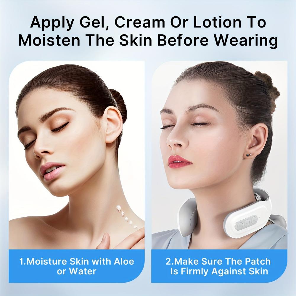 Everyday.Discount buy electronic neck shoulder massager magnetic therapy pulses pain relief wellness stiffness soreness relaxation electro pulses therapy shiatsu muscle blood circulation reliving neckpain instagram tiktok youtube videos tiredness stimulates relaxes onlineshopping electrotherapy pinched nerve compress muscle pressure neck massager