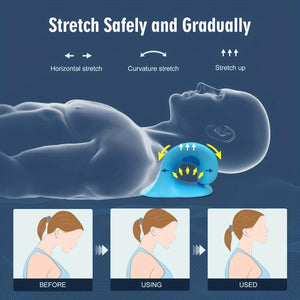 Everyday.Discount buy neck shoulders relaxing stretching cervical traction workout neck stretching chiropractic cloud pillow relieve pain stretching pillows muscle shoulder nerve stiffness cervical decompress  tension headache neck traction backpain instagram tiktok youtube videos physical therapy onlineshopping healthcare relaxer selfcare pain relieves 