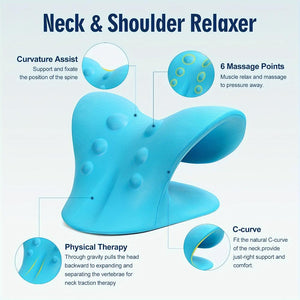 Everyday.Discount buy neck shoulders relaxing stretching cervical traction workout neck stretching chiropractic cloud pillow relieve pain stretching pillows muscle shoulder nerve stiffness cervical decompress  tension headache neck traction backpain instagram tiktok youtube videos physical therapy onlineshopping healthcare relaxer selfcare pain relieves 