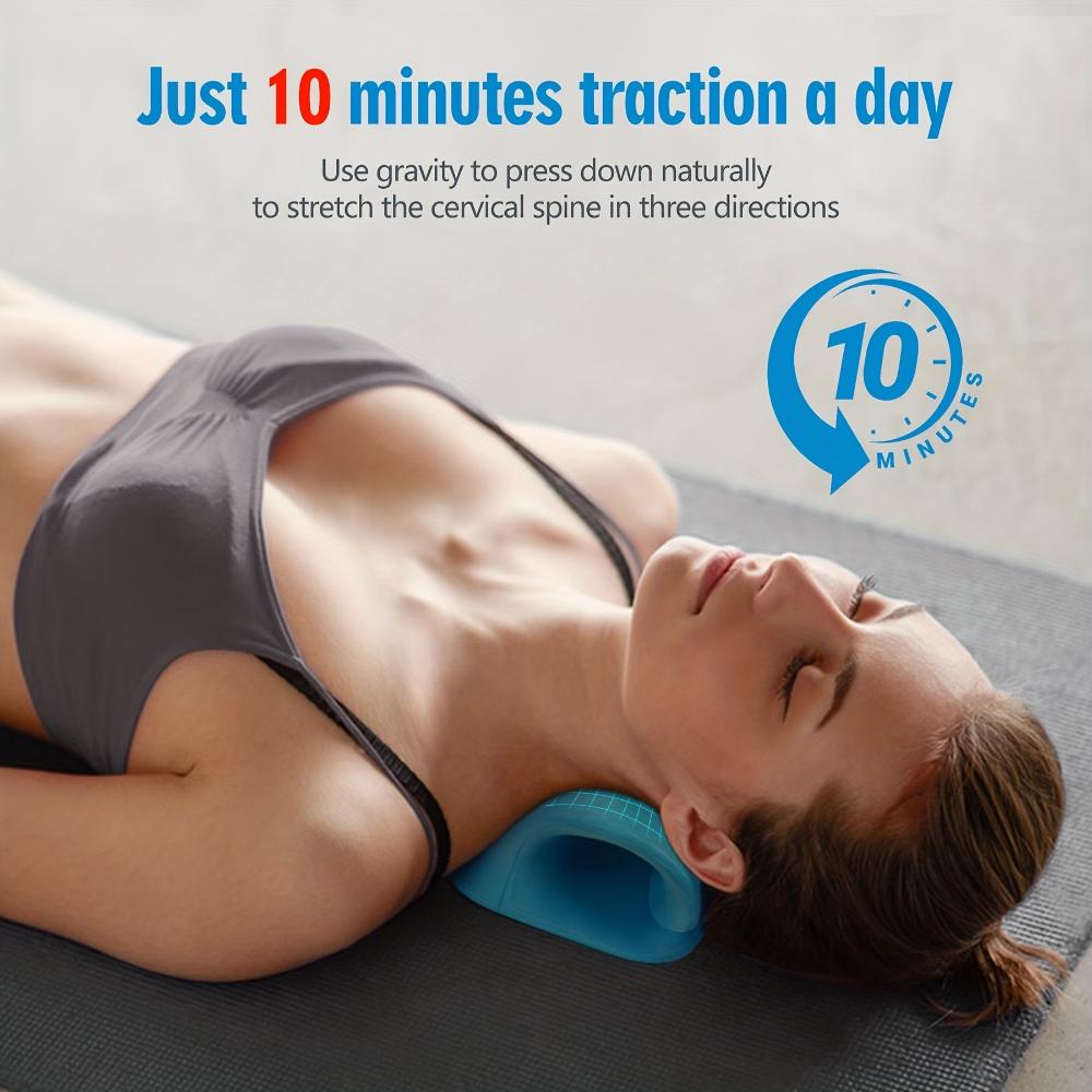 Everyday.Discount buy neck shoulders relaxing stretching cervical traction workout neck stretching chiropractic cloud pillow relieve pain stretching pillows muscle shoulder nerve stiffness cervical decompress  tension headache neck traction backpain instagram tiktok youtube videos physical therapy onlineshopping healthcare relaxer selfcare pain relieves 